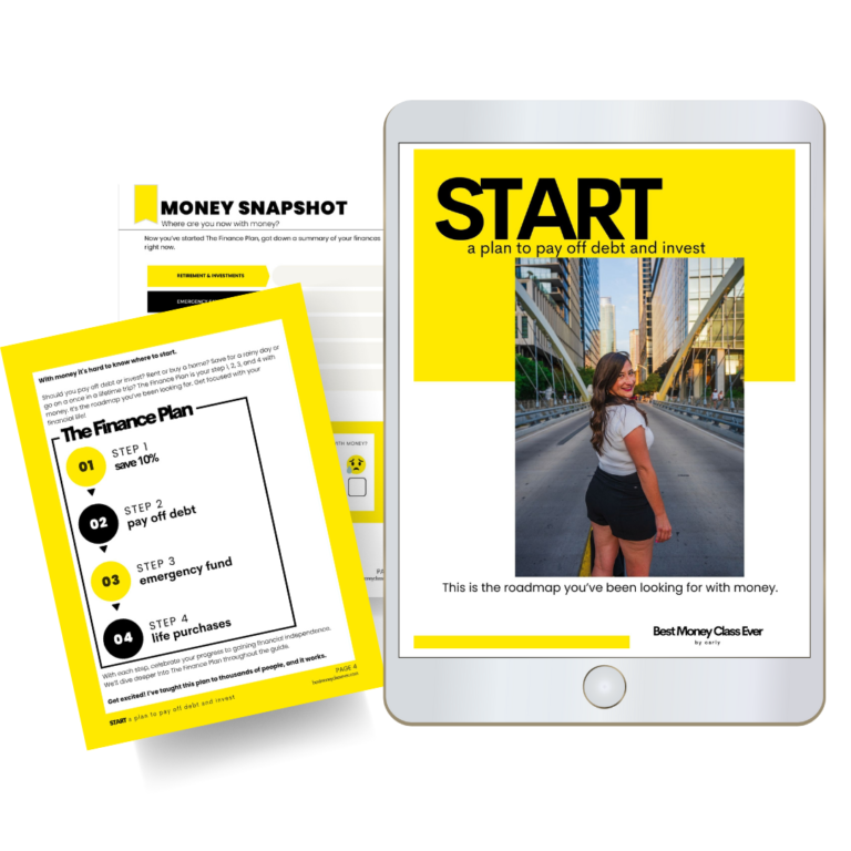 Start a plan to pay off debt and invest